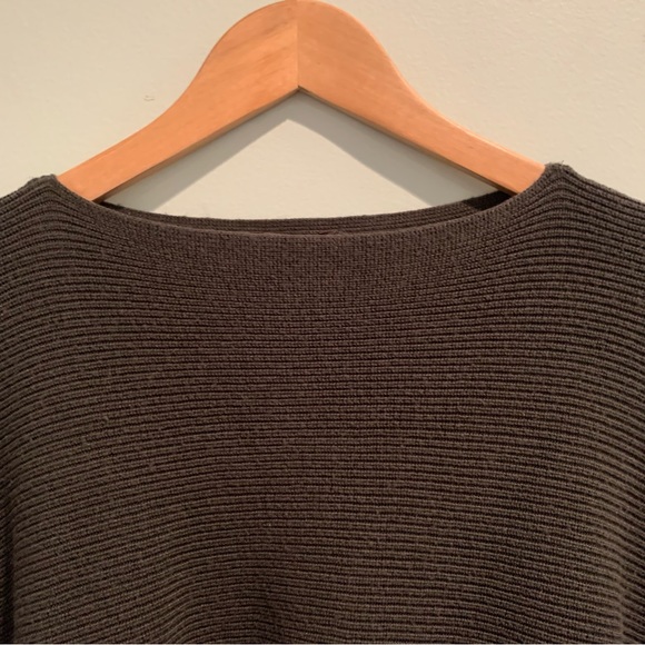 Lululemon Athletica Divinity Poncho Olive Green Sweater One Size - Picture 2 of 9